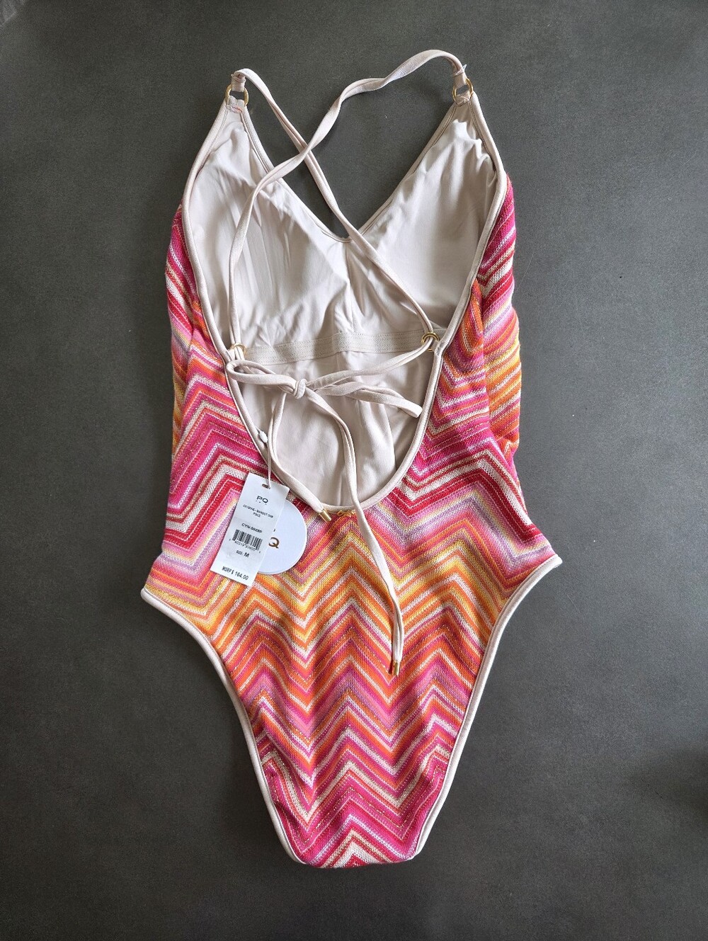 PQ Swim Margot One Piece Swimsuit Size Medium NWT $164 - Picture 6 of 11